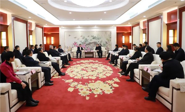 杜延安秦凤玉会见参加亳州药市开市嘉宾